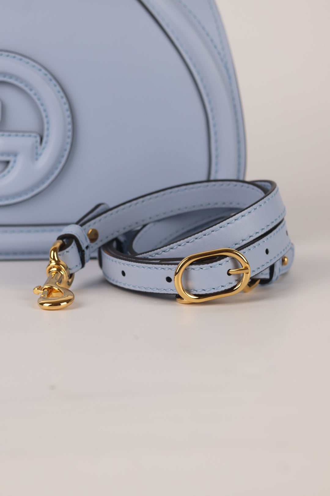 Gucci Blondie Media in Pelle