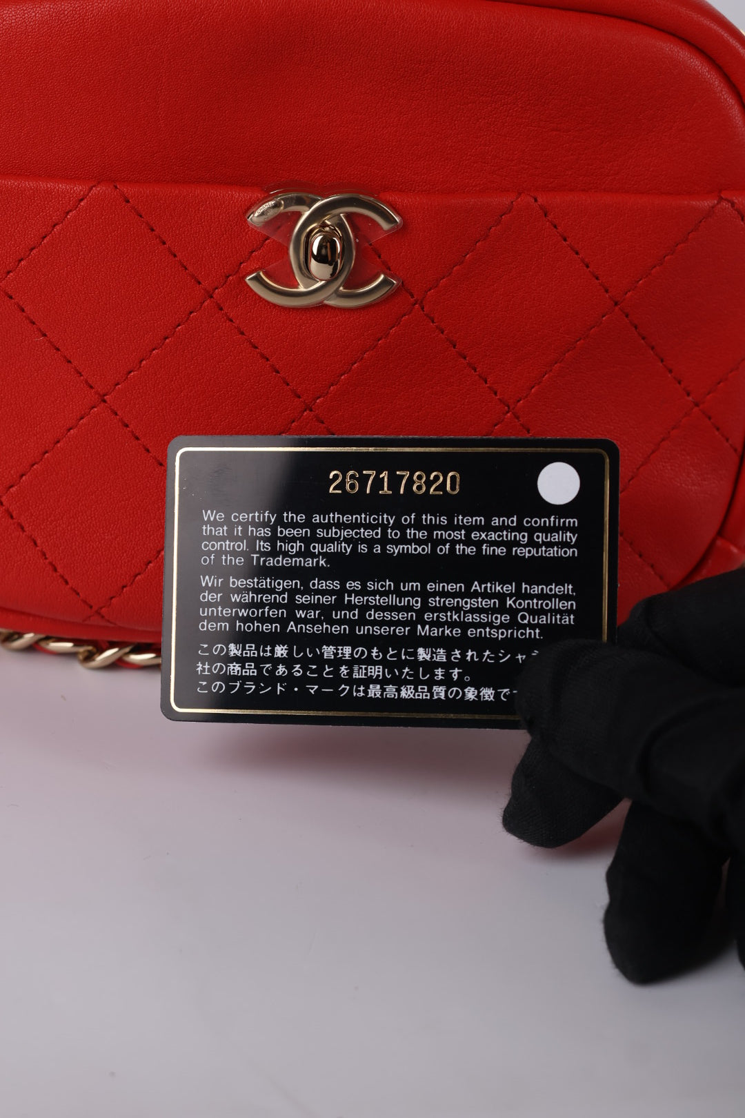Chanel Camera Bag Matelassé