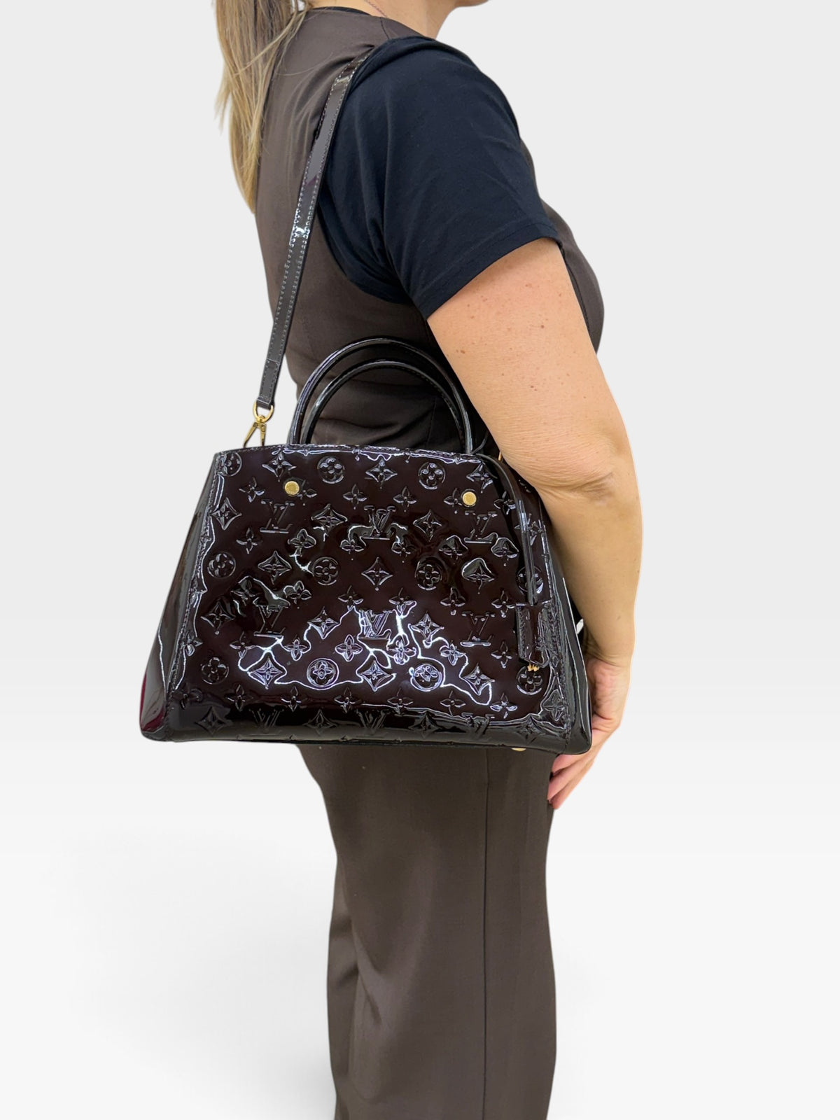 Louis Vuitton Montaigne MM Vernis